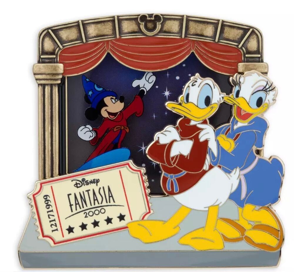 Fantasia 2000 Light-Up Theater Pin – Joy on the Screen – Limited Edition – D23